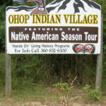 Ohop Indian Village tours, hands-on tours, Eatonville, WA 360-832-6300